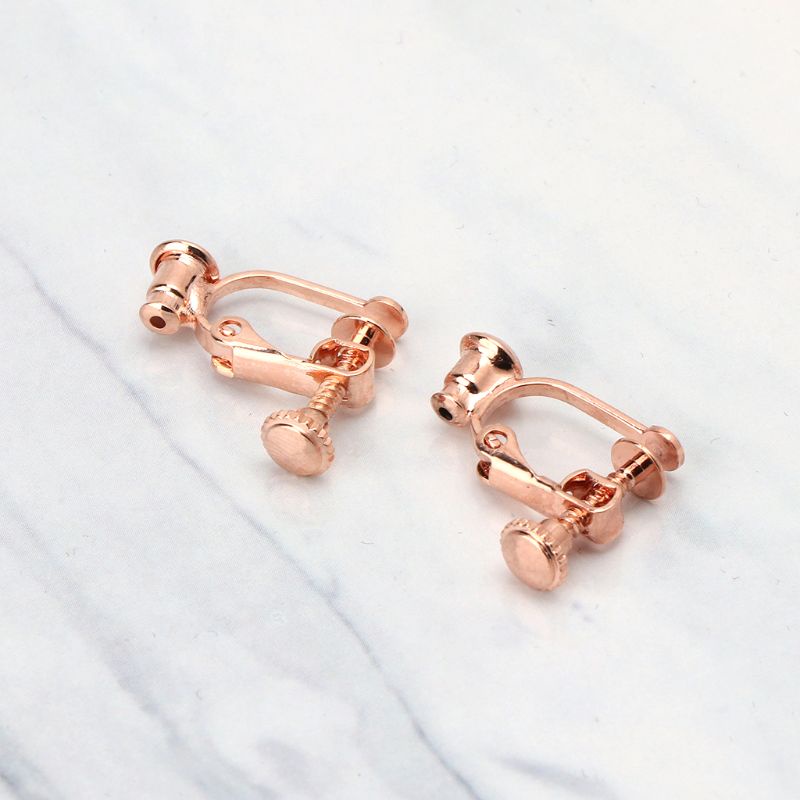 1 cặp phụ kiện chuyển đổi bông tai không cần kẹp tiện dụng