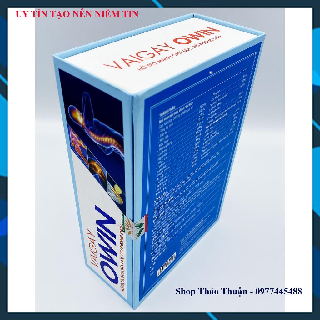 Vai Gáy Owin Hỗ Trợ Mạnh Gân Cốt, Trừ Phong Thấp - 30 Viên Nén/10viên Nang