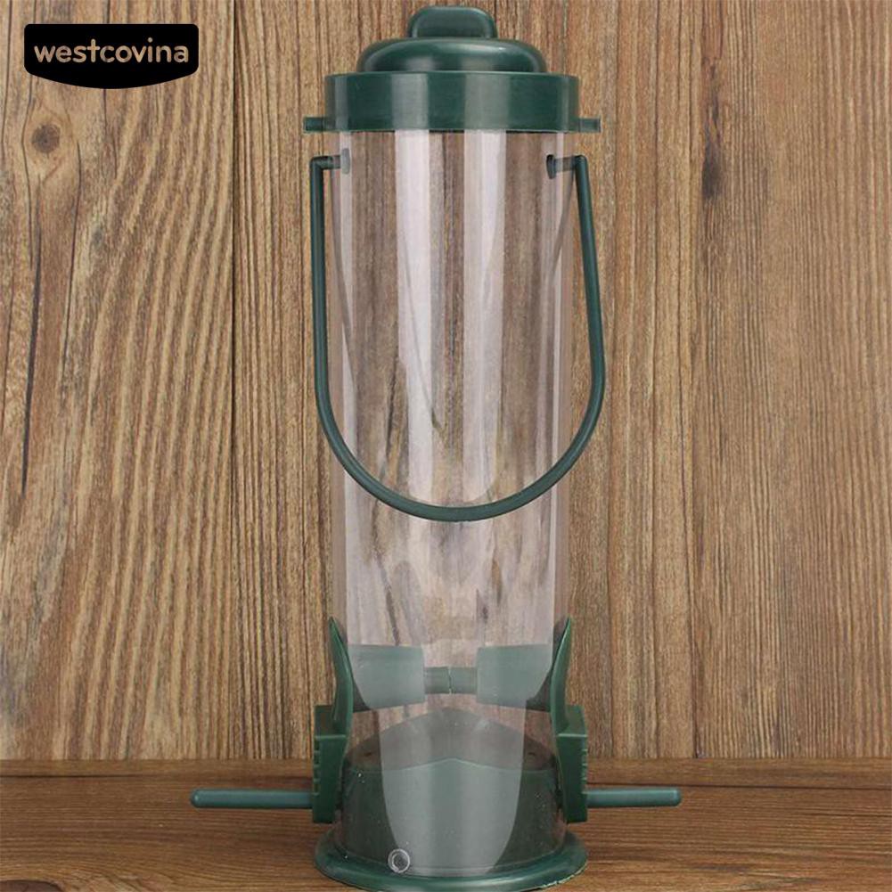Lồng đựng thức ăn có móc treo độc đáo tiện dụng cho chim/ vẹt