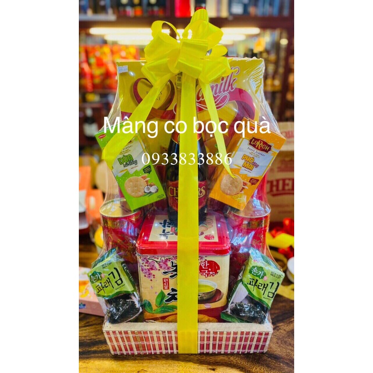 MÀNG CO GÓI GIỎ QUÀ TẾT