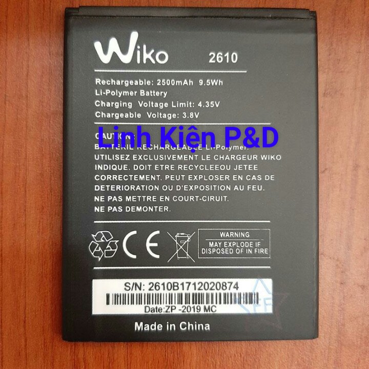 Pin Wiko Sunny 4 Plus