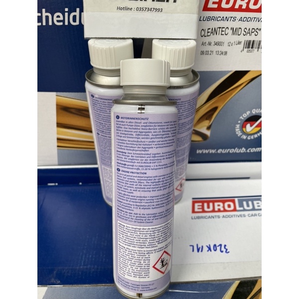 Phụ Gia Nano bảo vệ động cơ EUROLUB ENGINE PROTECTION EAP140 300ml
