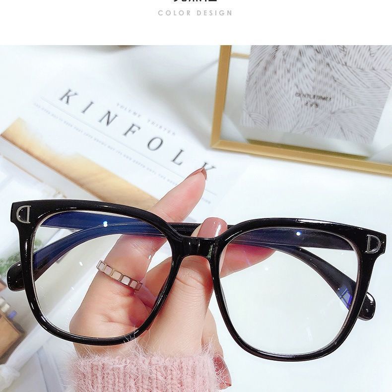 Mắt kính chống tia uv gọng nhựa màu sắc trong suốt thời trang sành điệu