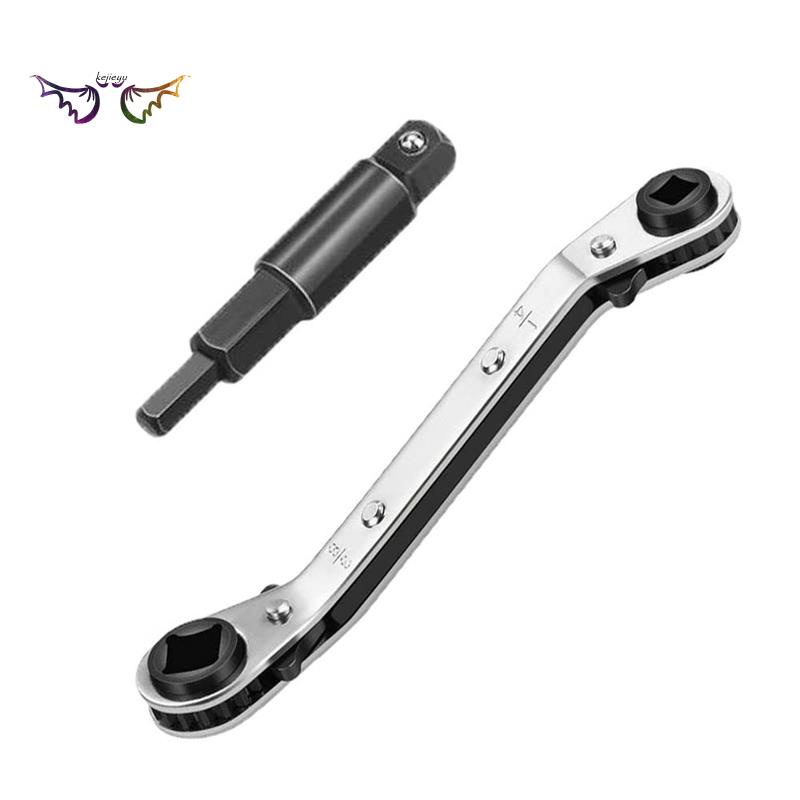 Cờ Lê Bánh Cóc (1 / 4Inch, 3 / 8Inch, 3 / 16Inch, 5 / 16Inch) Với Đầu Nối Lục Giác