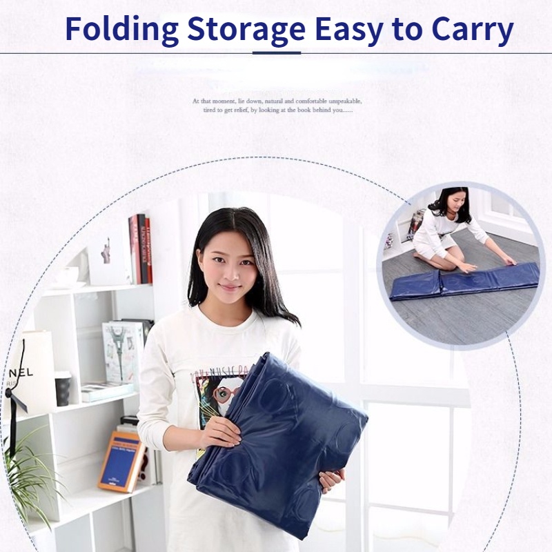 Giường Bơm Hơi 4 Kích Cỡ + Bơm Hơi 22cm Gấp Gọn Tiện Dụng Cho Hoạt Động Ngoài Trời