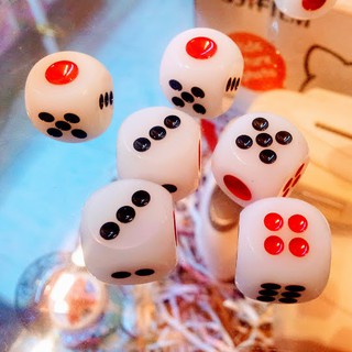 1 VIÊN xí ngầu cao cấp đủ size (xúc xắc cao cấp, xí ngầu xương)