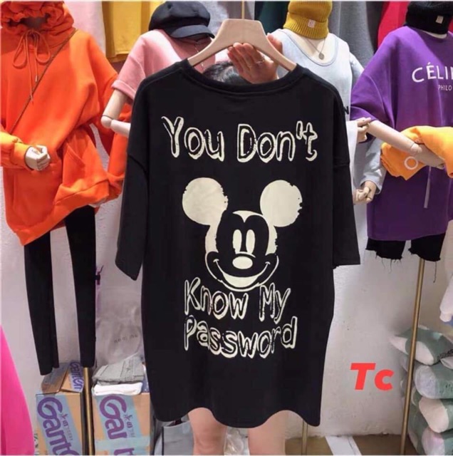 BST Áo mich ki YOU DON’T TC12 siêu đẹp