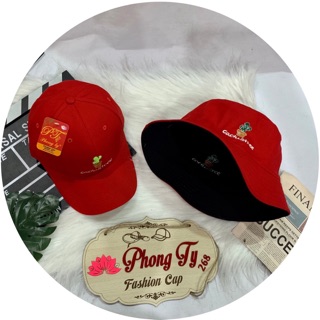 NÓN BUCKET 2 mặt thời trang - Chậu Cây