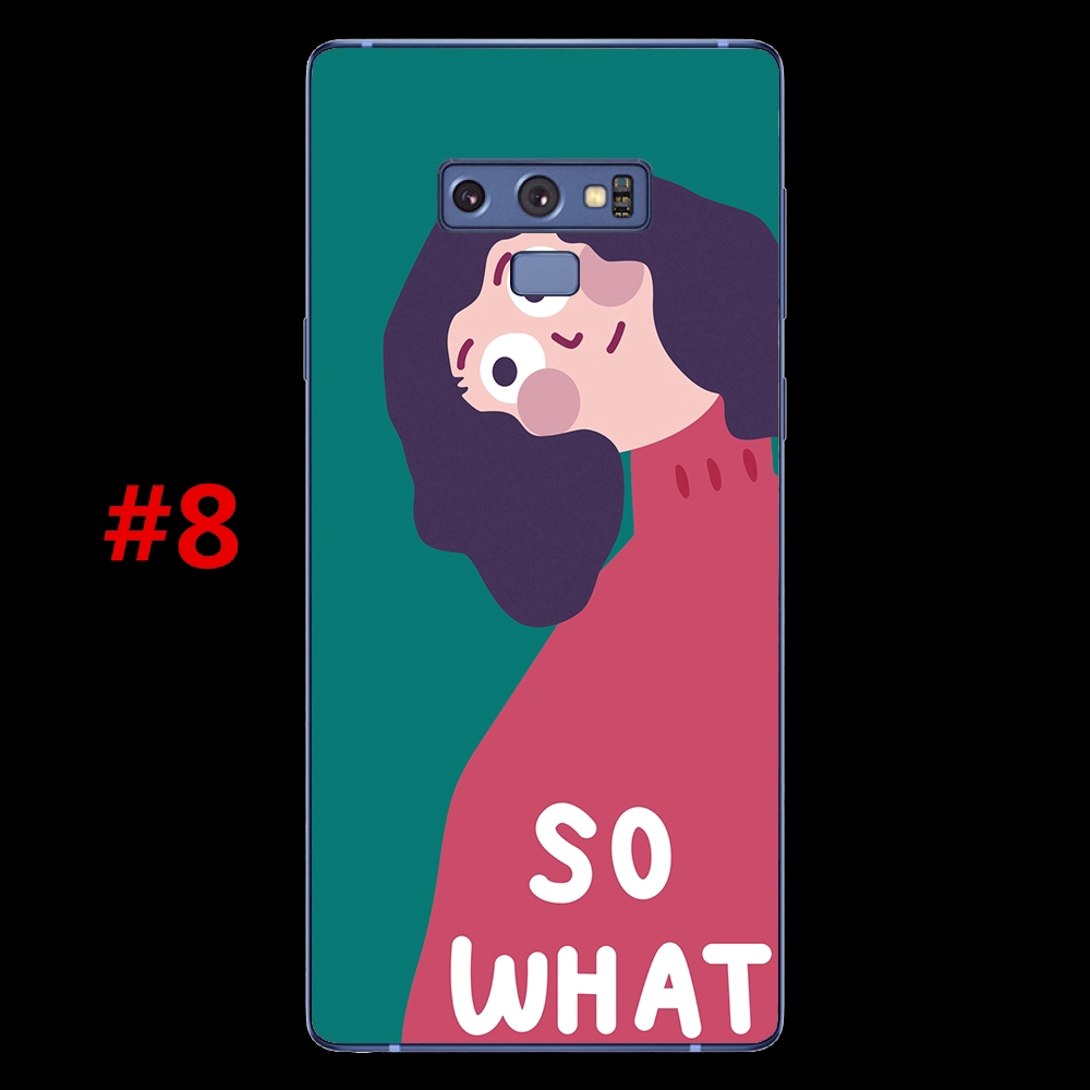 Ốp điện thoại hình cô gái nhiều mẫu mã cho điện thoại Samsung Note 9 8 / S8 S9 Plus | BigBuy360 - bigbuy360.vn