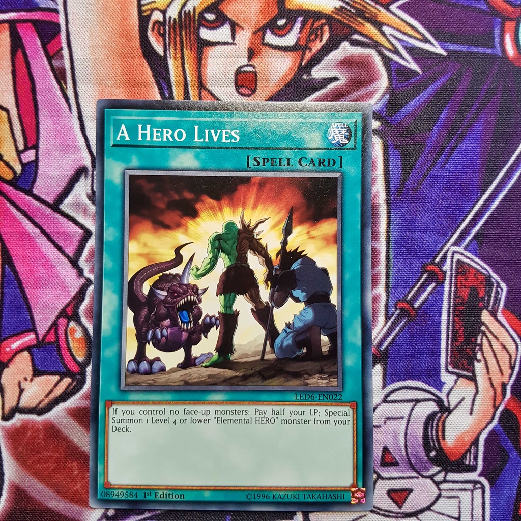 Thẻ bài Yugioh chính hãng | A HERO Lives | SDHS Common.