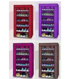 Combo tủ giày 6 tầng đa năng+thẻ học