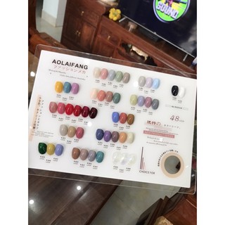 SET SƠN 48 MÀU NHẬT KÈM BẢNG MÀU
