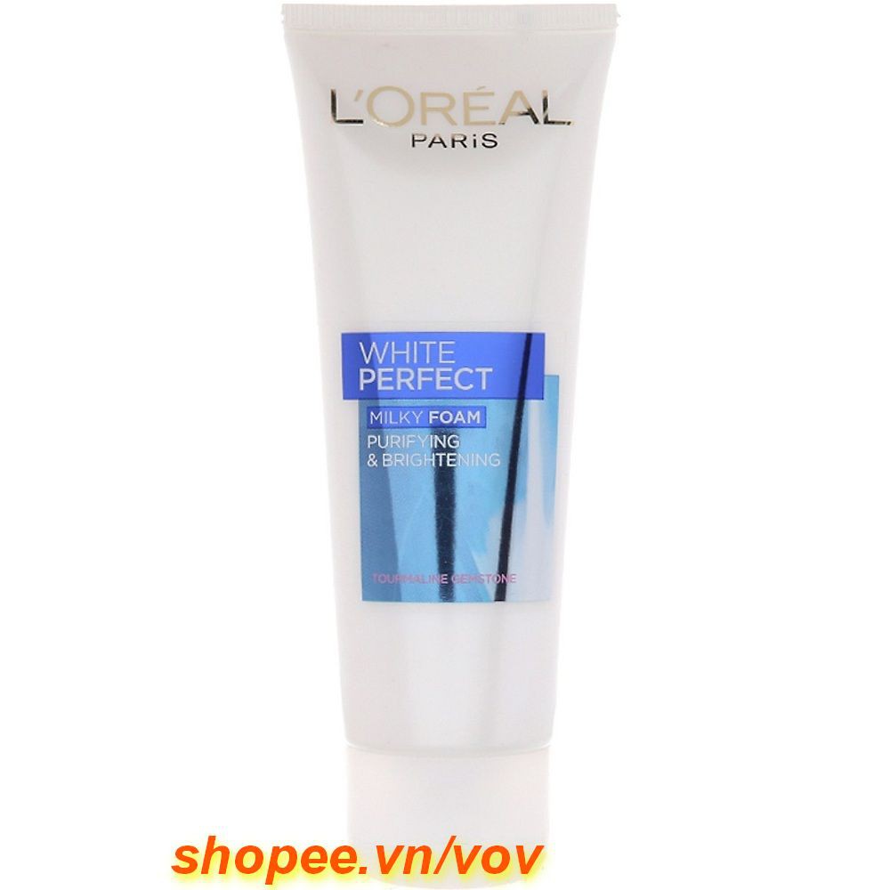 Sữa Rửa Mặt Trắng Mịn Da Loreal Paris White Perfect 100ml 100% chính hãng, vov cung cấp và bảo trợ.