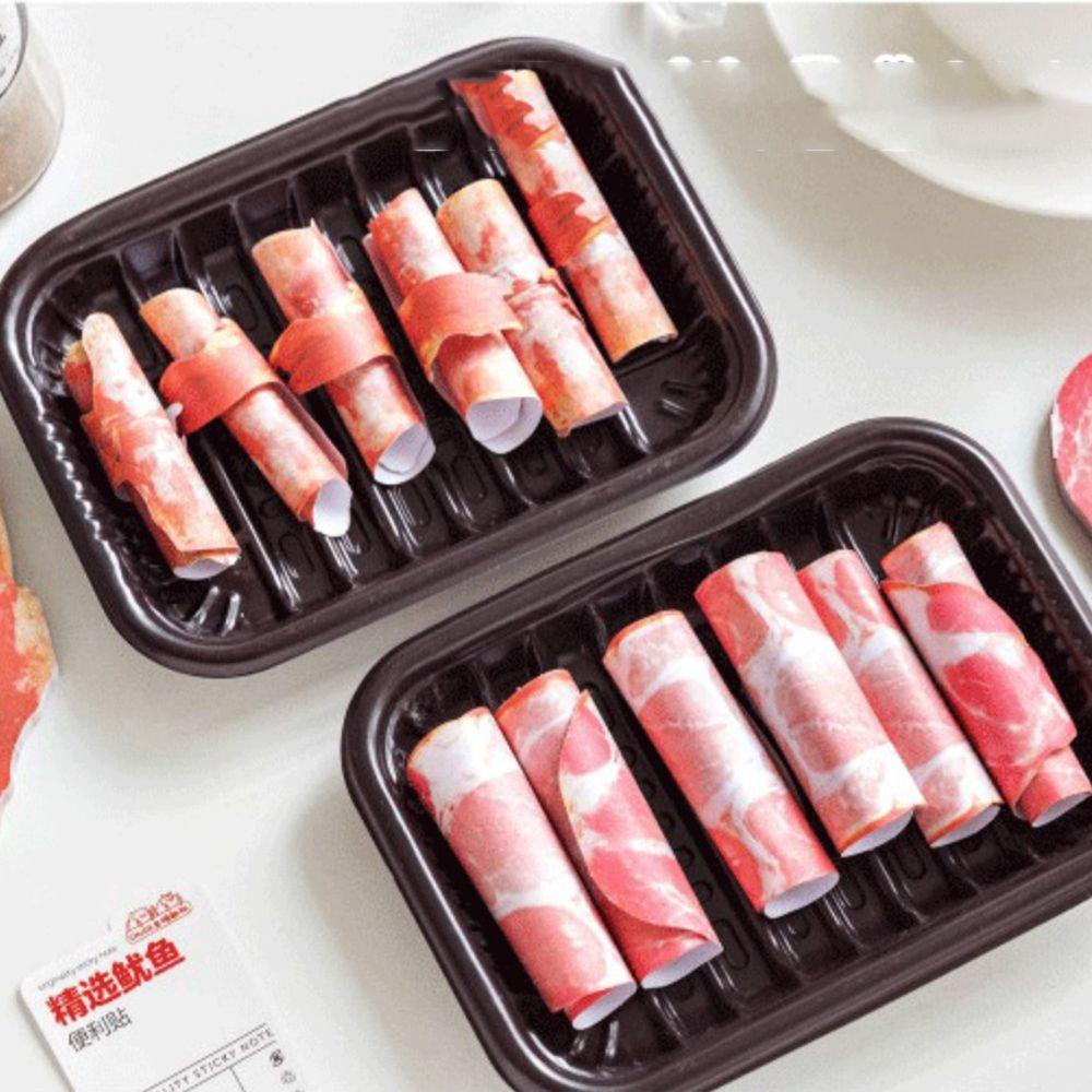 Set 50 Giấy Ghi Chú Tự Dính Hình Cá Dễ Thương Phong Cách Nhật Bản