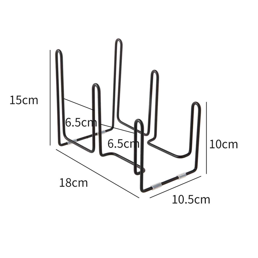 Giá sắt úp chén đĩa JUJIAJIA ráo nước tiện dụng cho nhà bếp