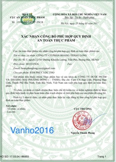 SÂM PHÚC LỘC THỌ 30 viên date mới