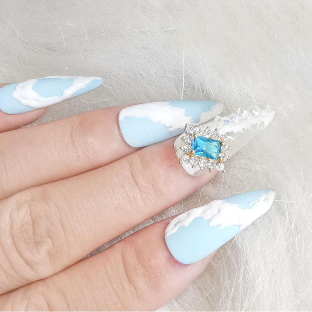 Phụ Kiện Trang Trí Móng Tay Nghệ Thuật Siêu Lấp Lánh Thời Trang DIY