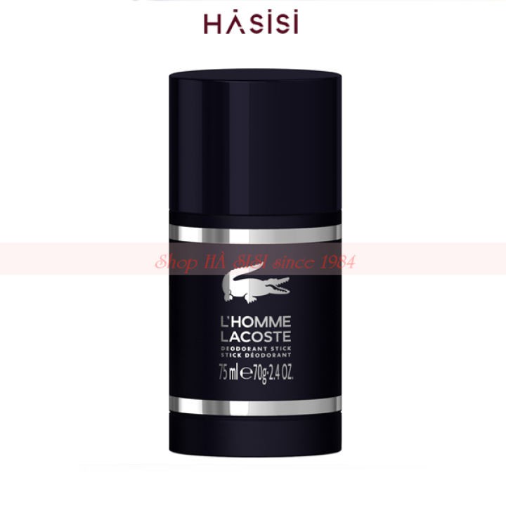 LĂN KHỬ MÙI NƯỚC HOA LACOSTE L'HOMME DEODORANT STICK 70G CHÍNH HÃNG - 8047