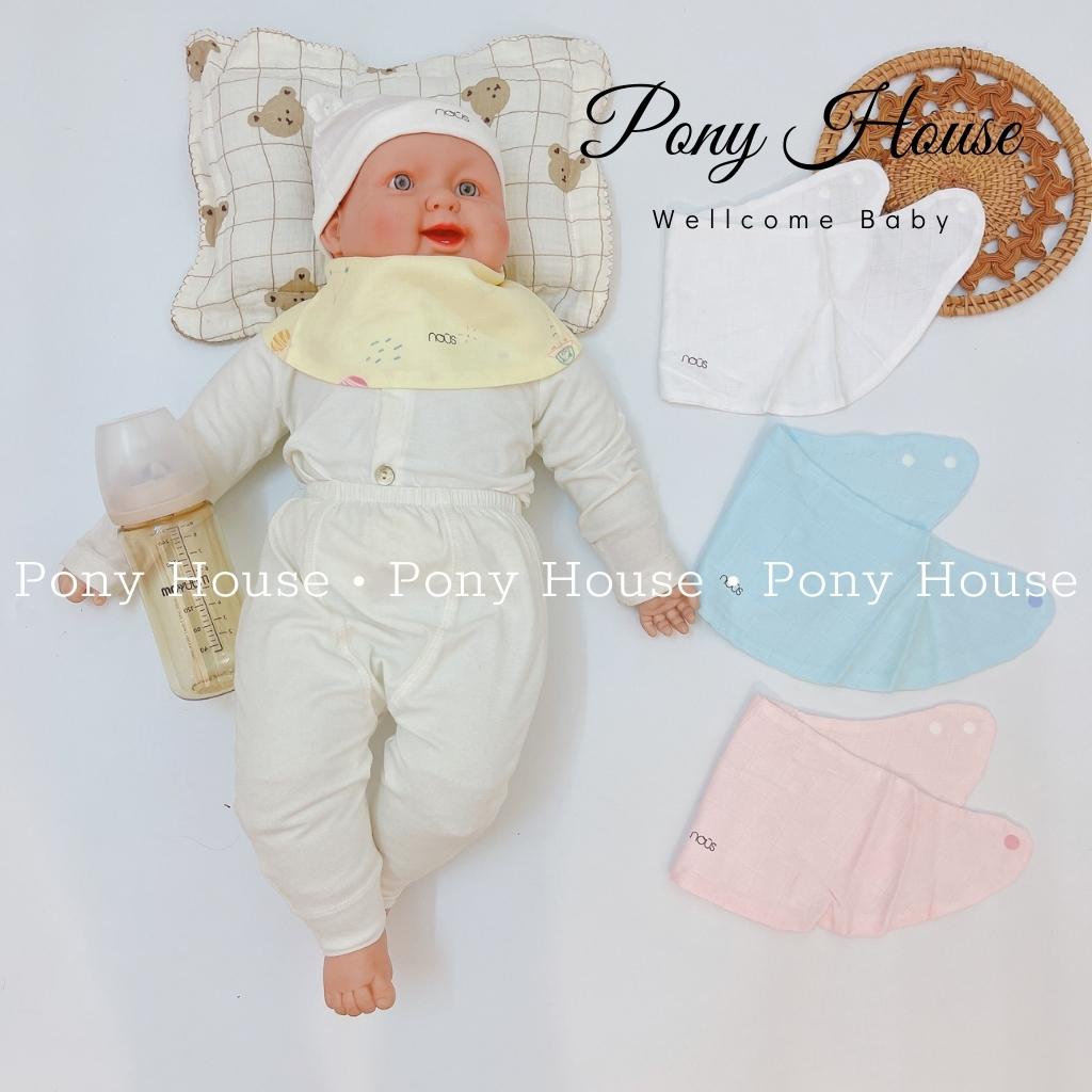 Yếm Tròn Nous Xô - Yếm Dãi Sợi Tre Mềm, Mịn Cho Bé Từ Sơ Sinh Đến Ăn Dặm