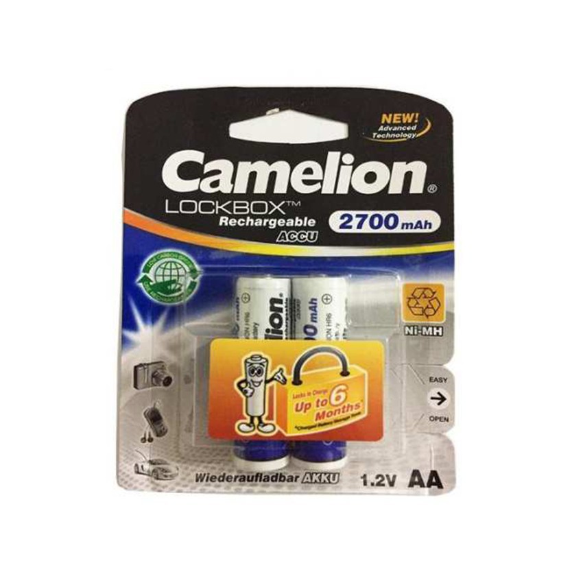 Pin sạc AA Camelion 2700mAh