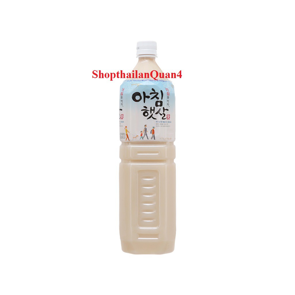 (HCM) Nước gạo Hàn Quốc chai 1500ML HSD 7/2023