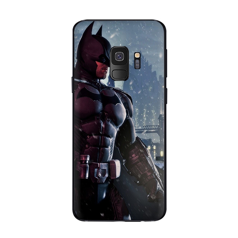 Ốp lưng hình Batman Arkham cho Samsung Galaxy S20 S10 Lite S10E S9 S8 Plus S6 S7 Edge A21