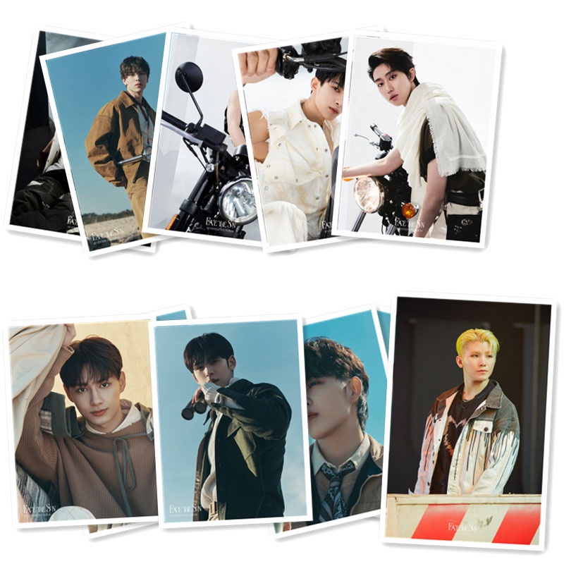 Bộ Thẻ Ảnh HD Nhóm Nhạc Kpop SEVENTEEN The Sun Ablum