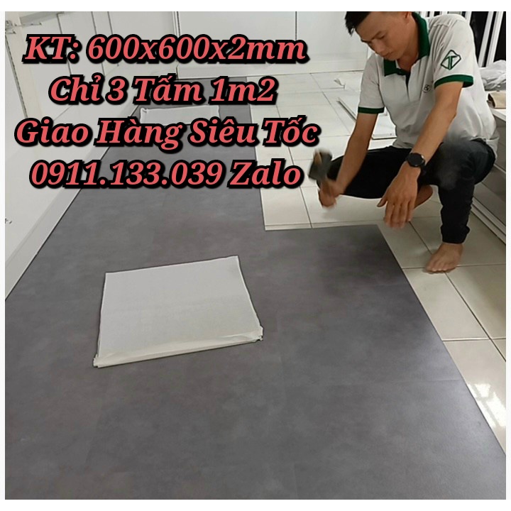 Sàn nhựa giả gỗ, giả thảm, sàn xi măng