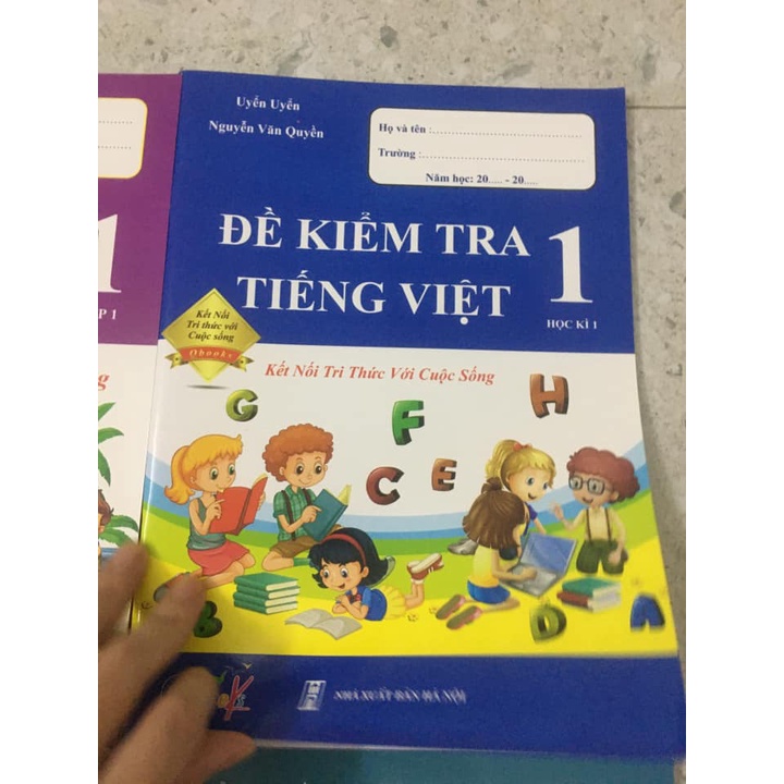 C Đề KT Tiếng Việt lớp 1 KNTT (k1)