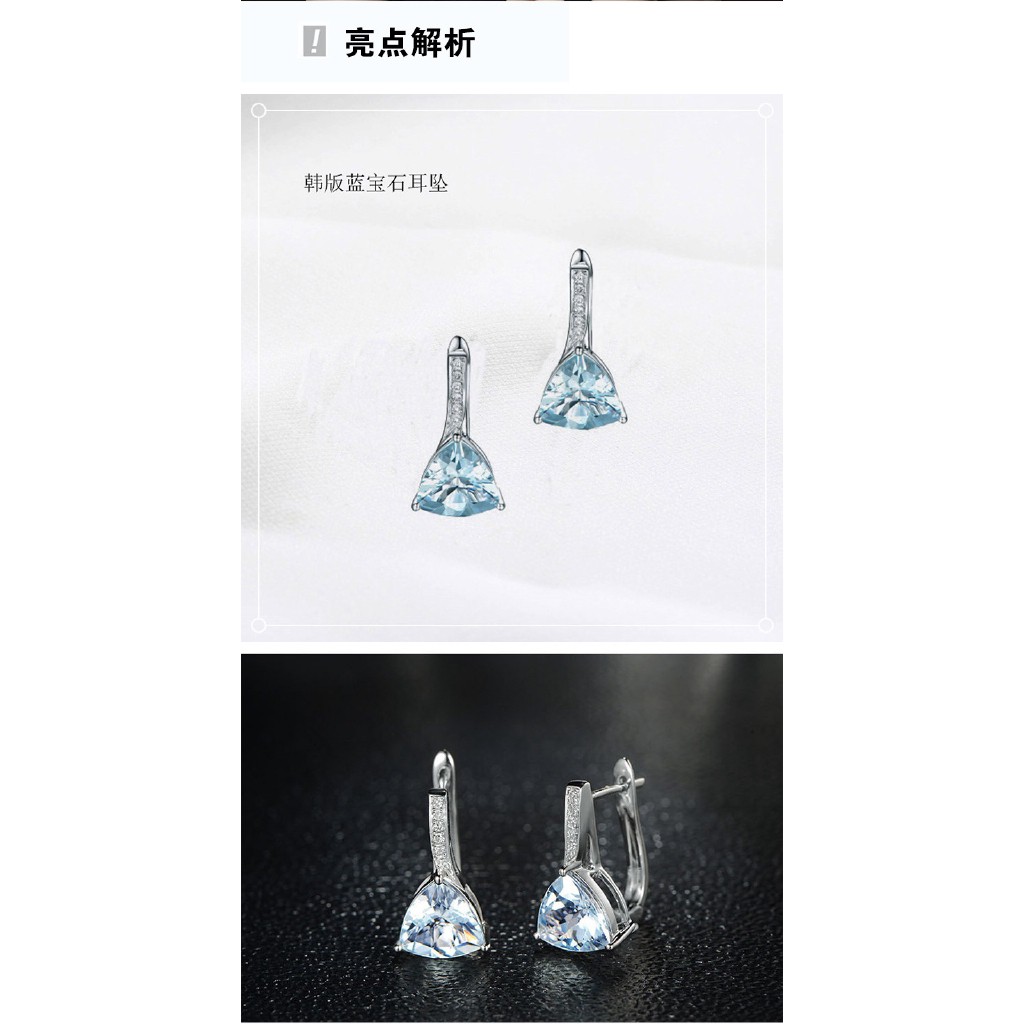 Khuyên Tai Nữ Đính Ngọc Thời Trang Hàn