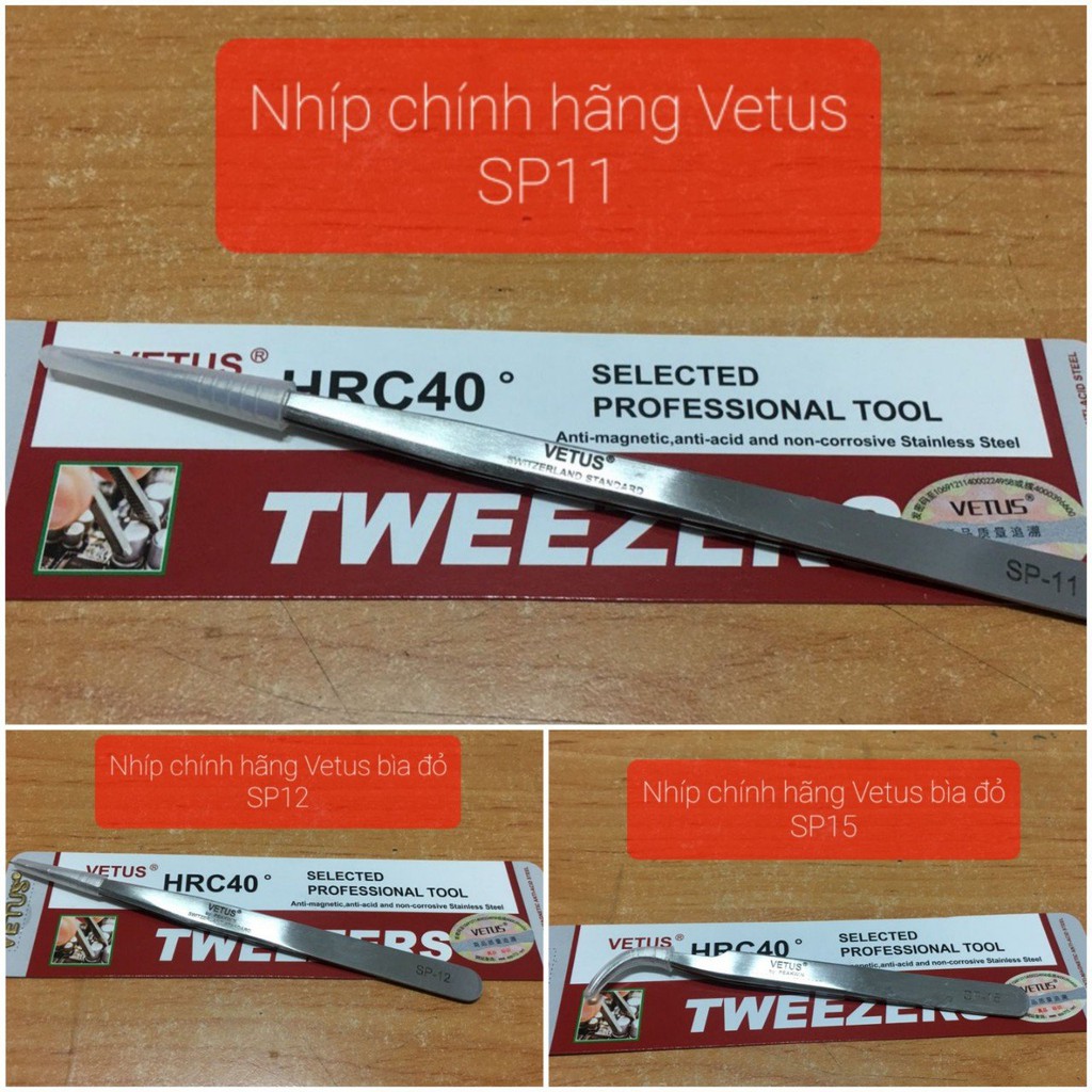 Nhíp nhặt lông yến sịn bìa đỏ