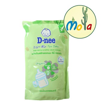 [COMBO 3 BỊCH] NƯỚC RỬA BÌNH DNEE TÚI 600ML Mola