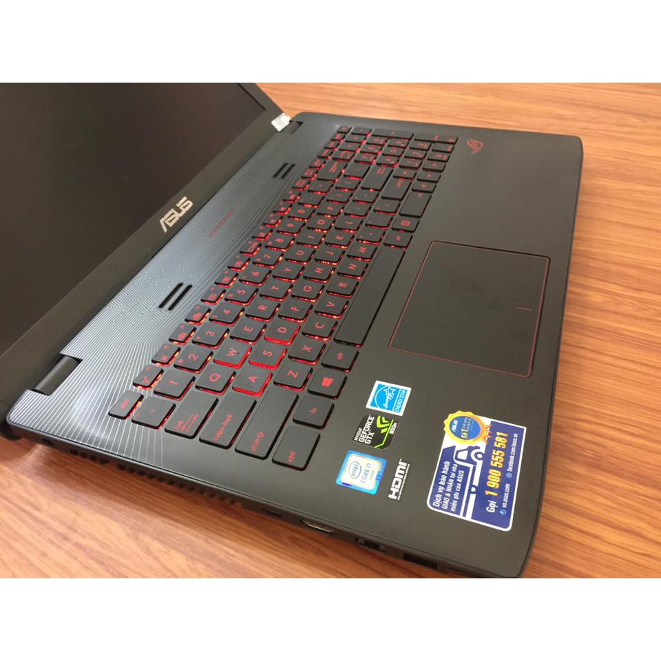 Asus Gaming GL552VX (Core Skylake I7-6700HQ 8CPU, Ram 8GB, HDD 1000GB, VGA GTX 950M 4GB, FullHD) chuyên game và đồ họa