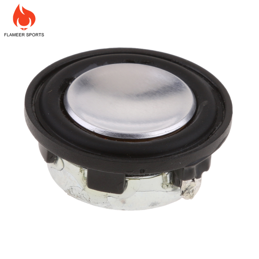 Flameer Sports Mini 28mm 2W Stereo Audio Speaker 1\"inch 4Ohm Full-range DIY Loudspeaker