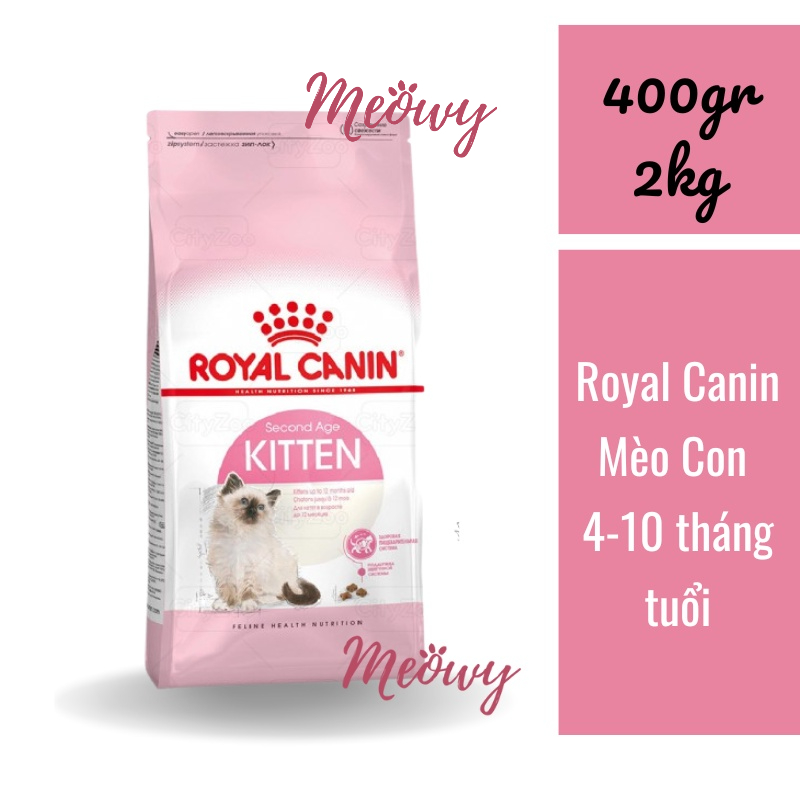 Hạt ROYAL CANIN KITTEN cho mèo con từ 4 tháng