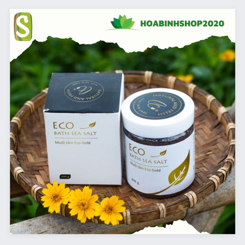 [CHÍNH HÃNG] Muối Tắm Cho Bé Sinh Dược ECO 100% Thiên Nhiên- HẾT MẨN NGỨA, RÔM SẨY, BÉ NGỦ NGON