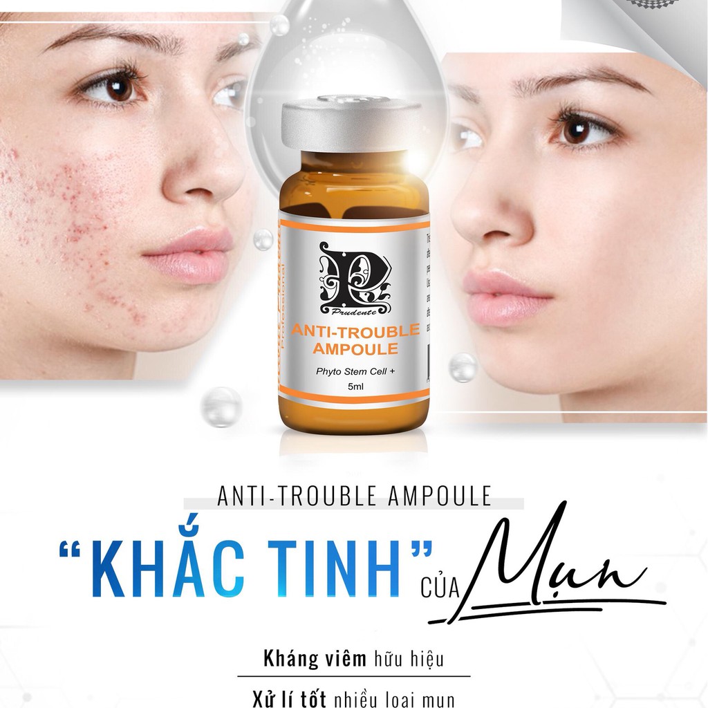 GIẢM MỤN - ANTI TROUBLE AMPOULE