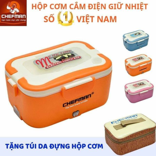 Hộp cơm hâm nóng CHEFMAN CM-112i inox