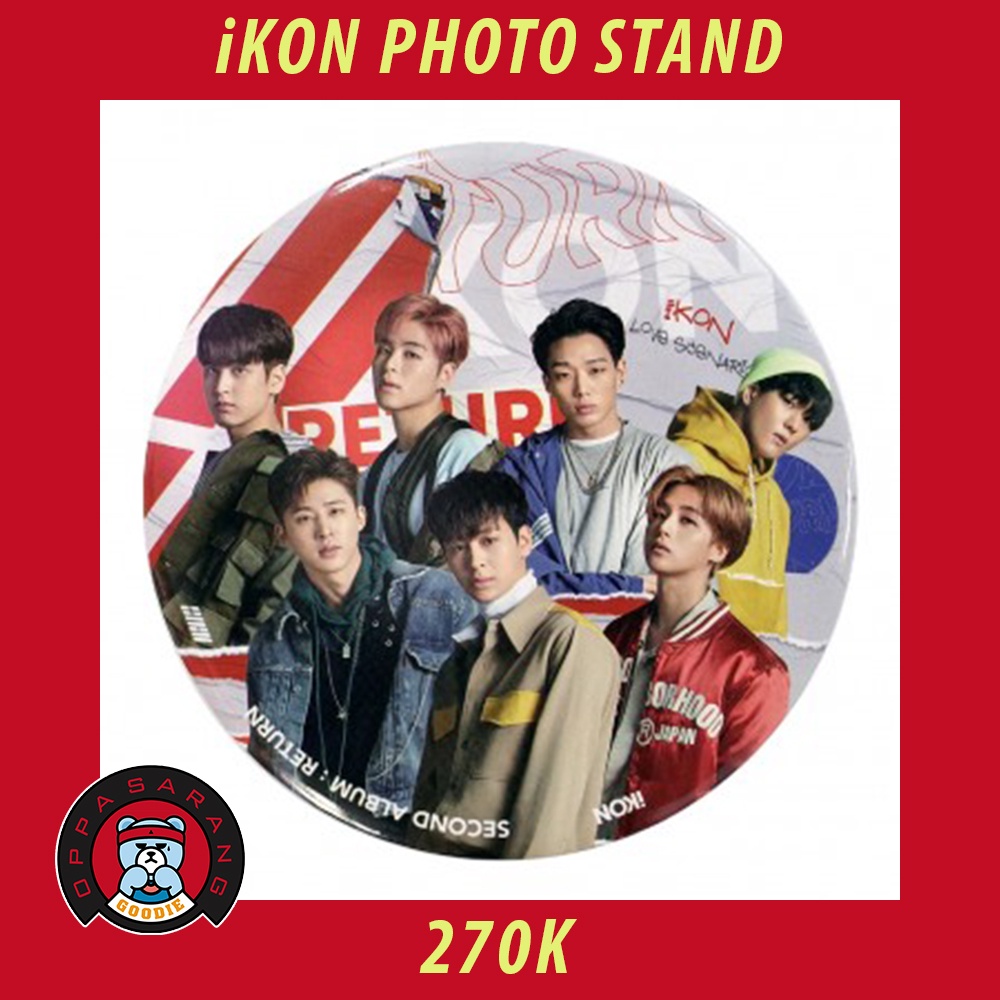 [NEW] iKON PHOTO STAND / PIN BUTTON