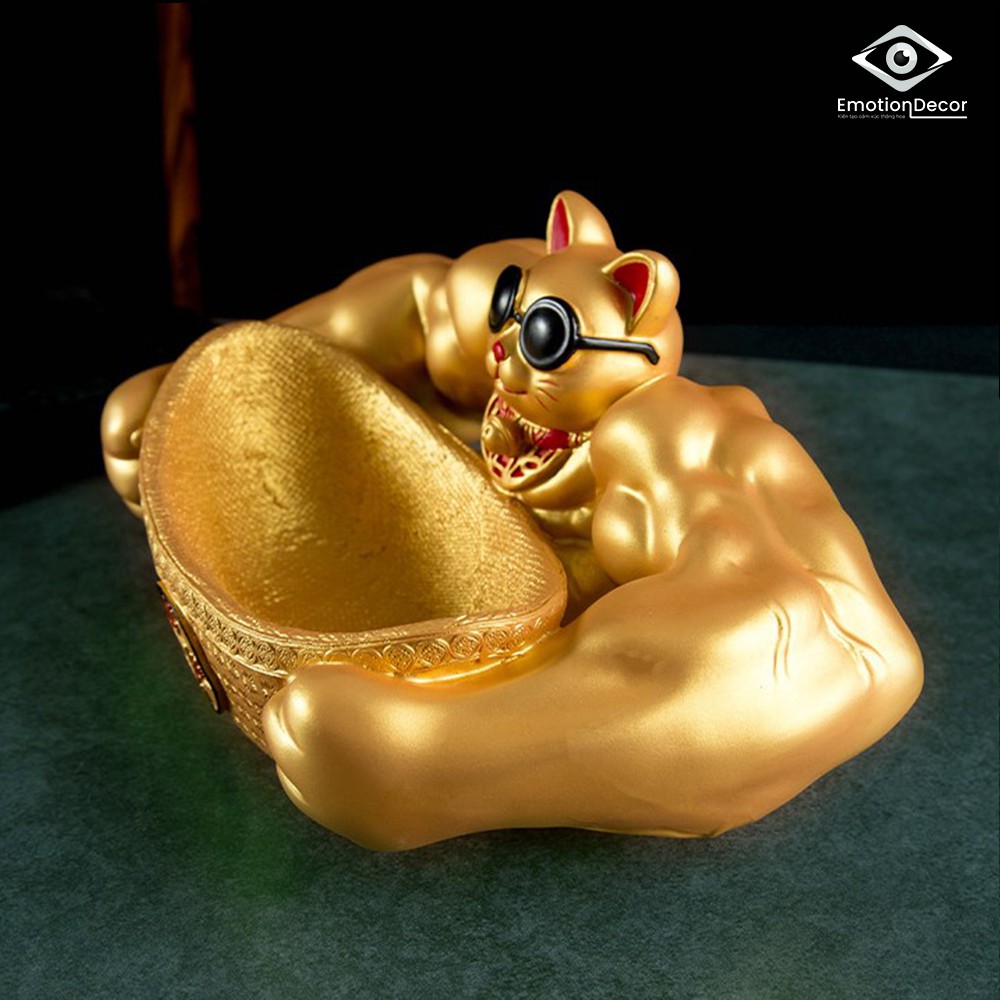 MÈO THẦN TÀI CƠ BẮP - BƯNG THỎI VÀNG - MÈO MAY MẮN TAY TO (Thu hút Tiền Vàng cực mạnh) | BigBuy360 - bigbuy360.vn