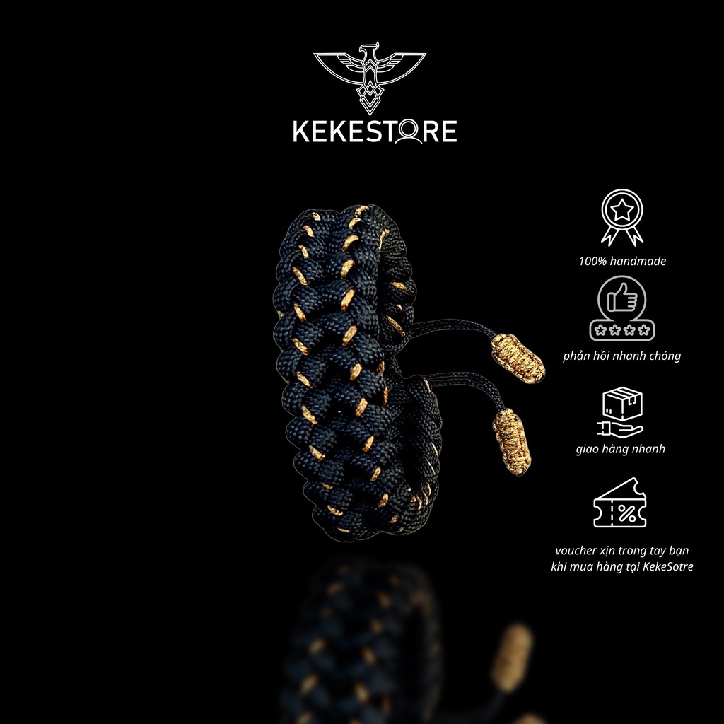 Vòng tay nam thời trang SANC KekeStore màu Gold thời trang thiết kế riêng