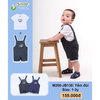Set yếm đùi Judoby vải modal siêu mềm cho bé trai (1-3Y)JB138