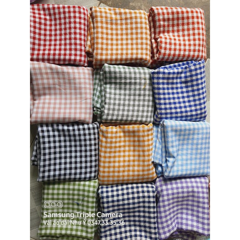 Lụa caro chất đẹp