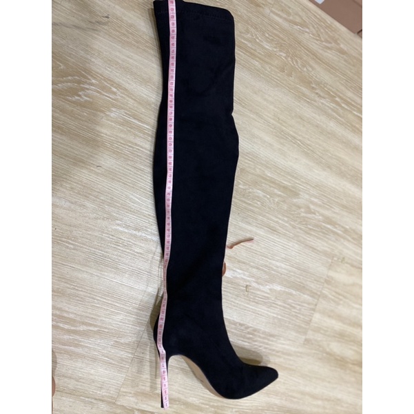 Boot đùi da lộn dáng mới Form siêu ôm chân