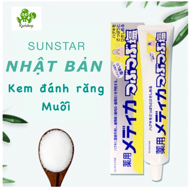 Kem đánh răng Muối Nhật Sunstar 170g