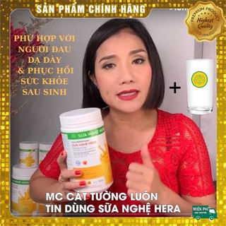 [Mã SUAN35K giảm 35k][Chính hãng] Sữa Nghệ Hera 500g hỗ trợ điều trị đau dạ dày, lợi sữa cho mẹ sau sinh, freeship