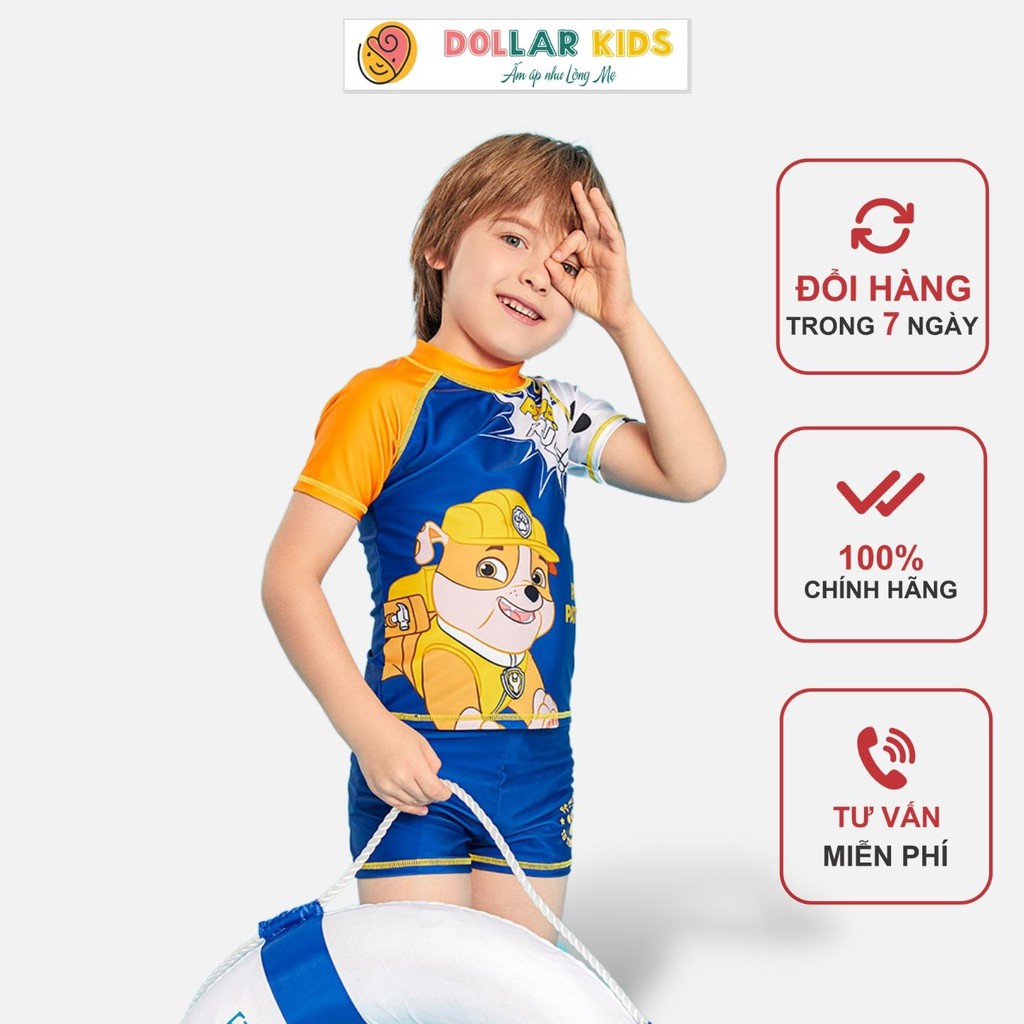 Đồ Bơi Bé Trai Size Đại Dollar Kids Cho Bé Từ 10kg đến 46kg