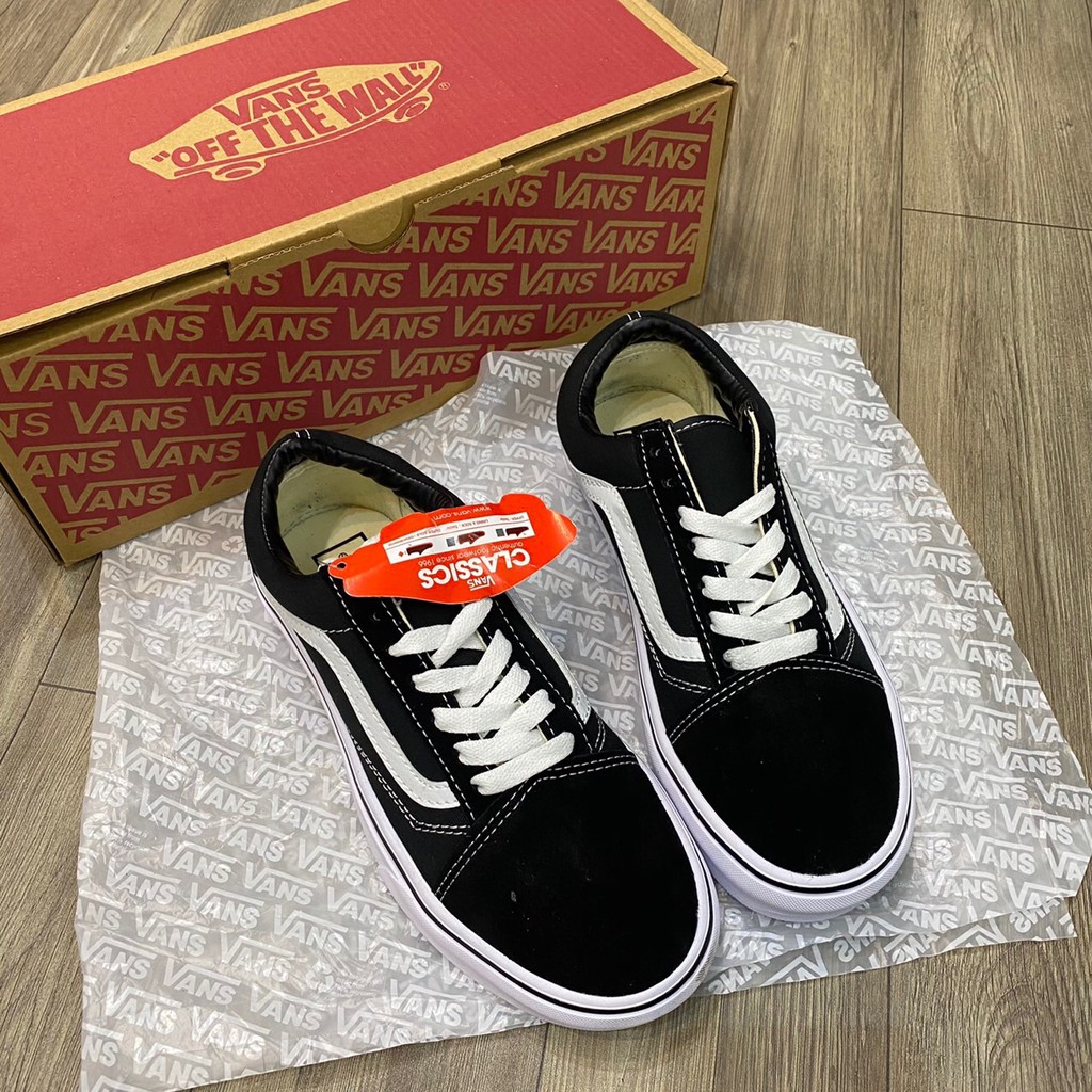 Giày Vans vault Old Skool Bản Chuẩn 11Trung [Vault-Da lộn]