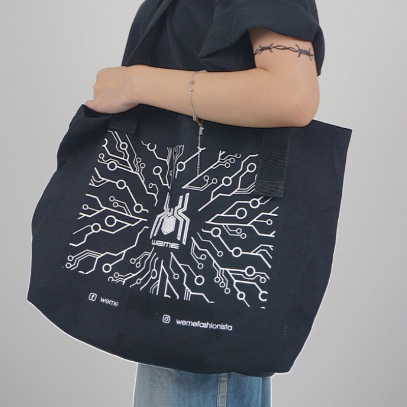 Túi tote túi đeo vai cá tính local brand WEME tote chính hãng
