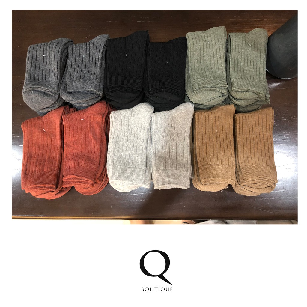 Vớ Cao Cotton Nam - thoáng mát, co giãn tốt - essential socks for men